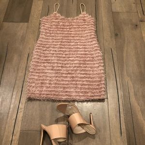 Shaggy Fringe Party Dress